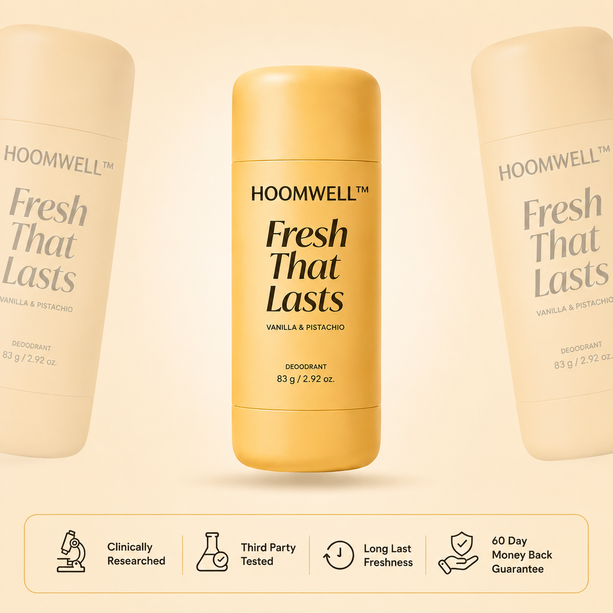 Korean Brightening Deodorant – Vanilla & Pistachio