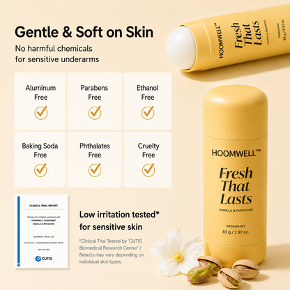 Korean Brightening Deodorant – Vanilla & Pistachio