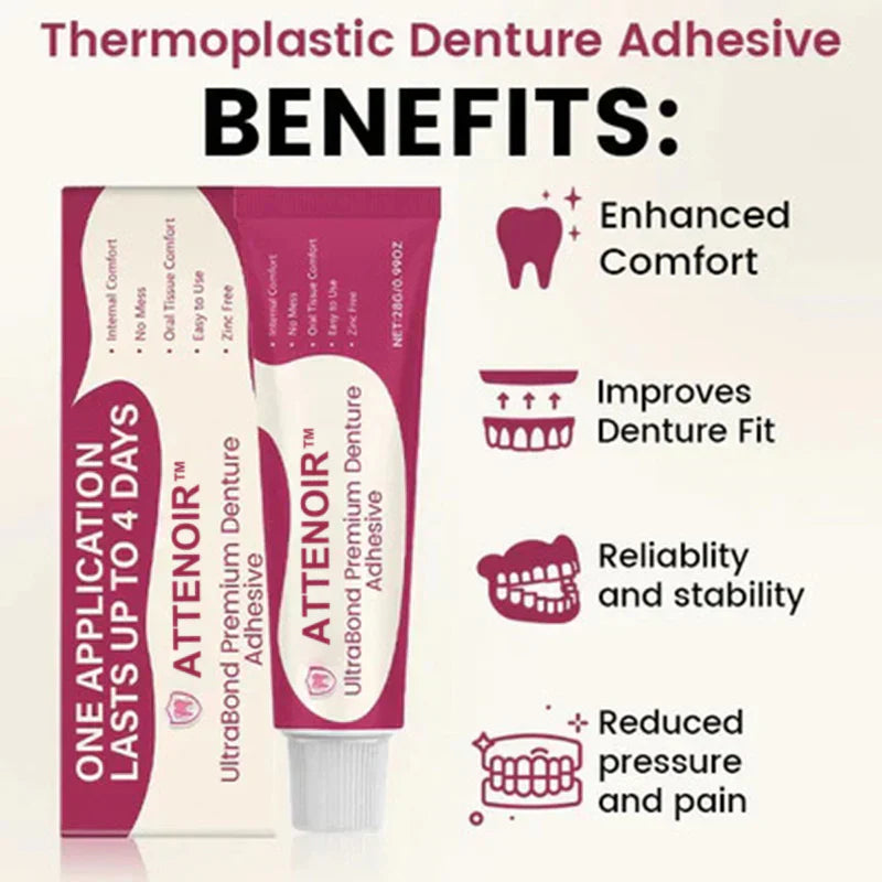 ATTENOIR™ Advanced Dental Adhesive 🔥 Sturdy and comfortable, and zinc-free 🦷