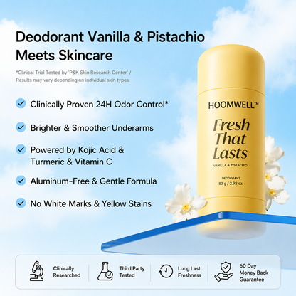 Korean Brightening Deodorant – Vanilla & Pistachio