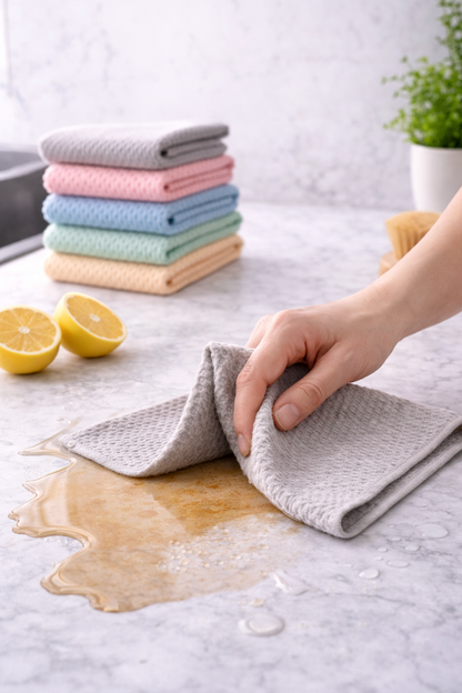 Reusable Microfiber Cleaning Cloths