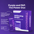 HOOMWELL™ Purple Teeth Whitening Strips - 7/21 Whitening Sessions - Non Sensitive Teeth Whitening - Peroxide-Free