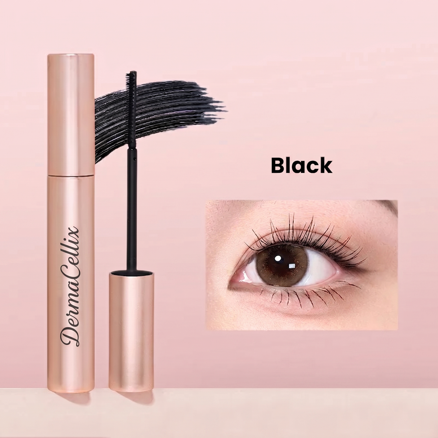 ✨Lengthening & Curling Mascara – Waterproof, Smudge-Proof Lash Booster